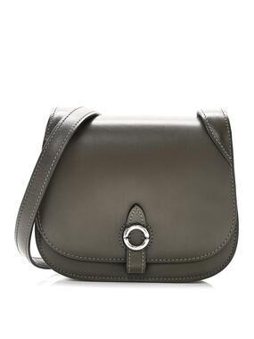 Moynat Box Calfskin Sac Mignon Kaki #314372M70B